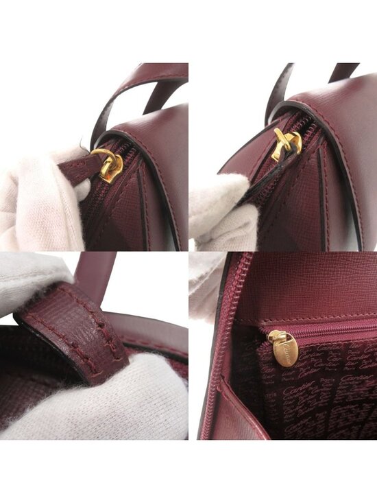 Cartier Must Line Leather Bordeaux Backpack main image 3